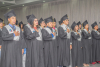 Ceremonia de graduación para estudiantes hondureños.
